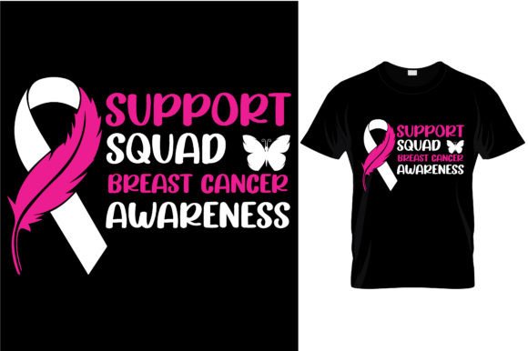 Breast Cancer Awareness T-Shirt Design: A Professional Asset
