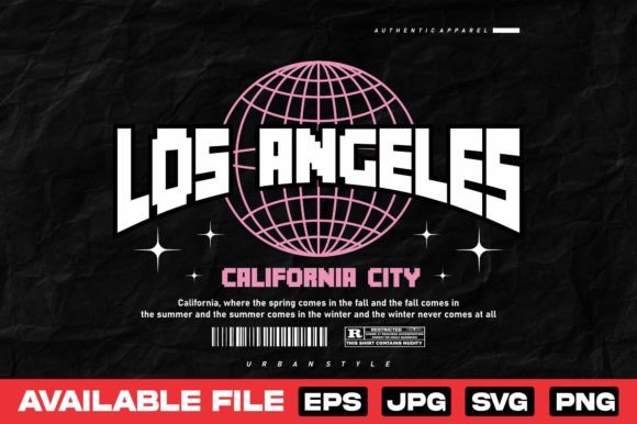 Capturing LA Culture: Urban Streetwear Design Assets