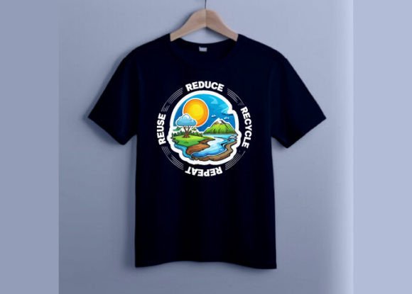Climate Change T-Shirt Design 12: A Powerful Graphic Asset