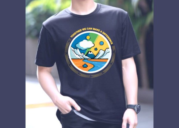 Climate Change T-Shirt Design 13: A Powerful Asset for Visual Advocacy