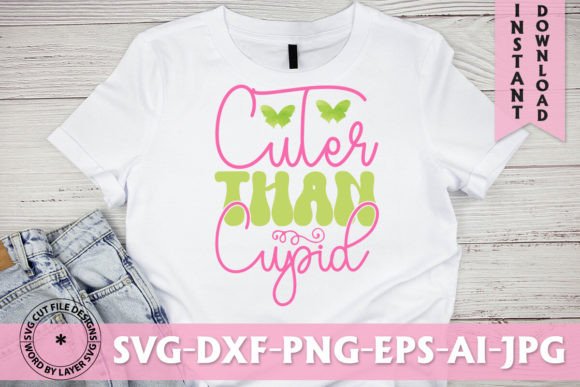 Cuter Than Cupid Retro Design: Your Vintage Vector Toolkit
