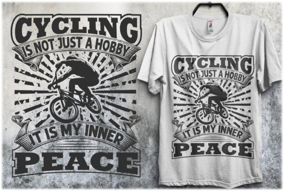 Cycling is My Inner Peace: A Design Asset for Creative Projects