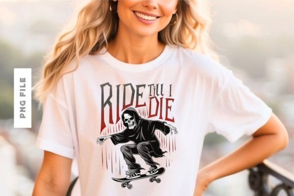 Ride Till I Die: A Bold T-Shirt Design for Modern Brands