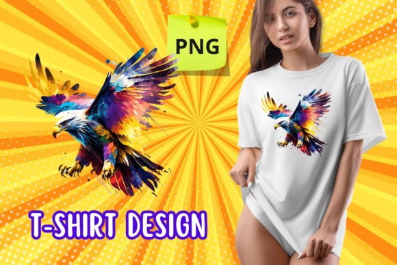 Unleash Powerful Visuals with Eagle T-shirt Design Clipart